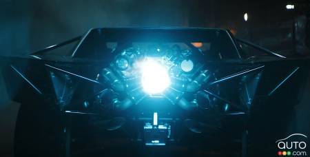 The new Batmobile, rear